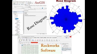 How to Create/Plot a Rose Diagram using ArcGIS and Rockworks software screenshot 5