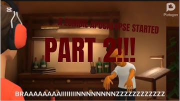 The zombie apocalypse started (pt.2) - Plotagon animations 