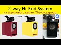 Акустика 2-way Hi-End system,своими руками,колонка,акриловый камень,акустическая система,динамик