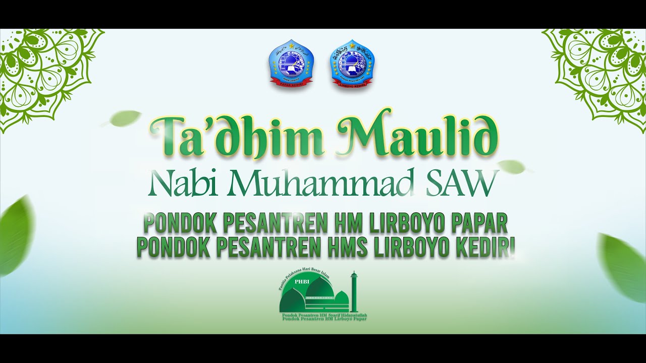 TA'DHIM MAULID NABI MUHAMMAD SAW