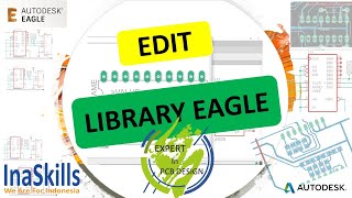 Edit library Eagle PCB / Editing Libraries in Eagle PCB