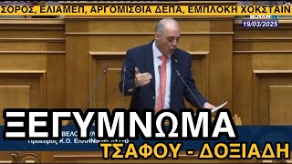 Τσάφος-Δοξιάδης: Σχέσεις με Σόρος, ΕΛΙΑΜΕΠ, αργομισθία στη ΔΕΠΑ και η εμπλοκή Χοχσταϊν - Βελόπουλος