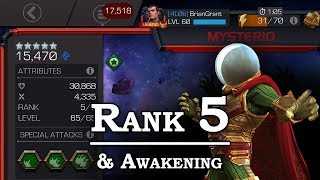 Mysterio Rank Up  Rank 5 + Awakening | Marvel Contest of Champions