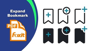 How to Expand and Collapse All Bookmarks in a PDF Document in Foxit PDF Editor