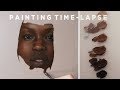 OIL PAINTING TIME-LAPSE  ||  "Violets and Peaches"