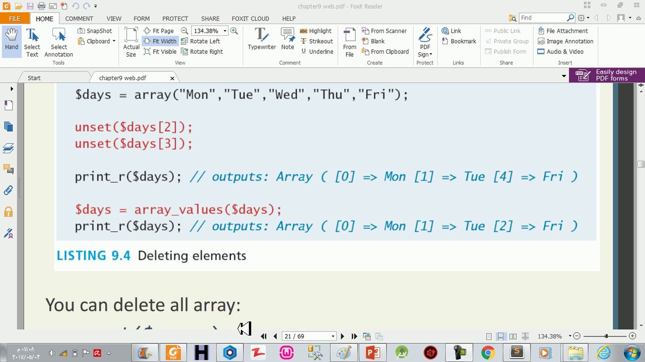 array_values  2022 Update  الدرس 51من دروس php بي اتش بي  array_values function