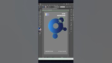 Morphing effect adobe illustrator #adobeillustrator #design #tutorial #effects #short