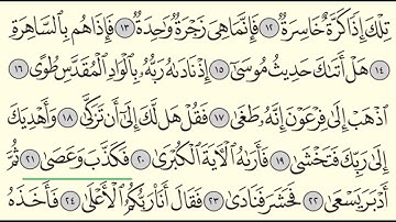 سورة النازعات - بندر بليلة - Surah An-Nazi'at - Bander Baleela - (79)