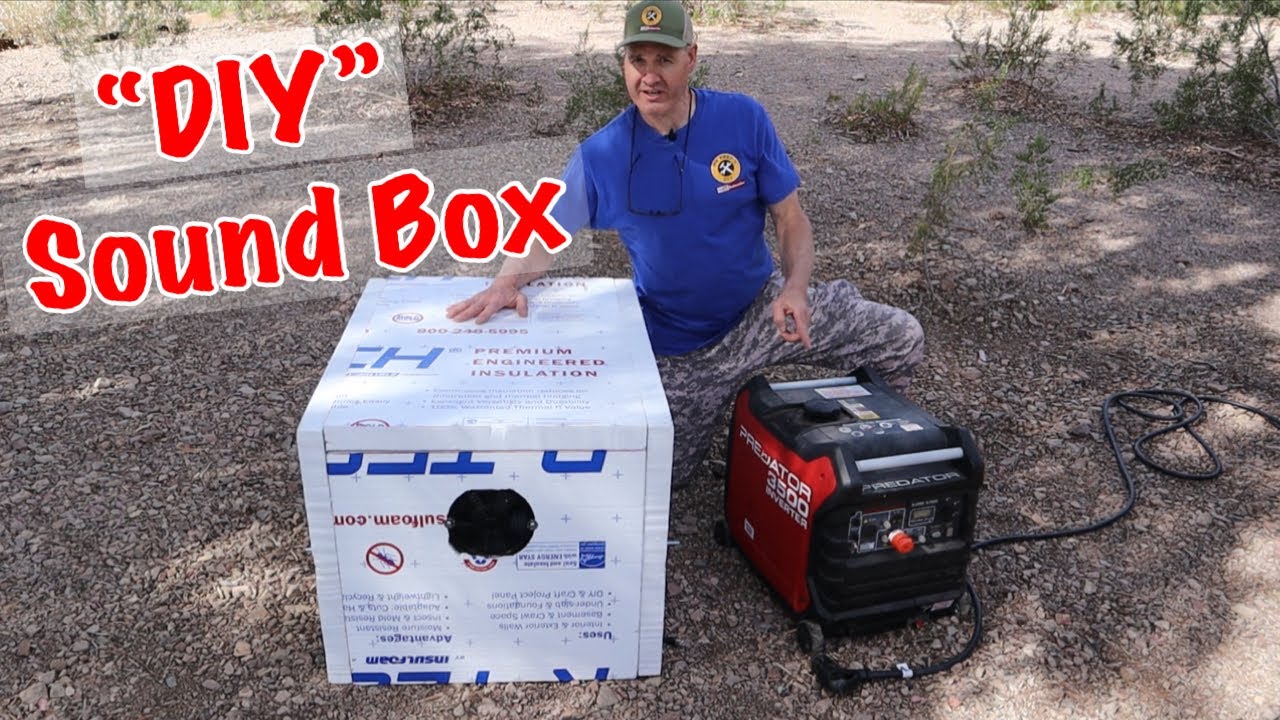 Generator Noise Box (Styrofoam) - YouTube
