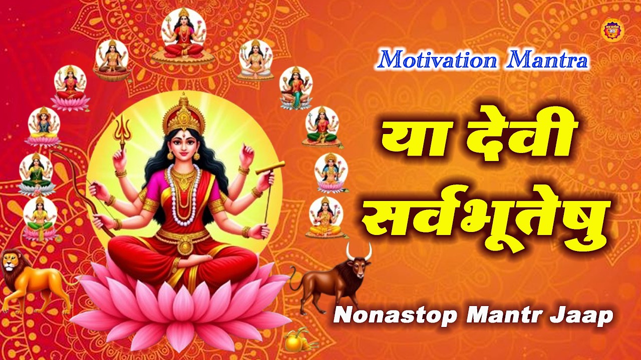 Ya Devi Sarva Bhuteshu | Devi Suktam | या देवी सर्वभूतेषु | Durga Mantra  Nonastop Mantr Jaap  |