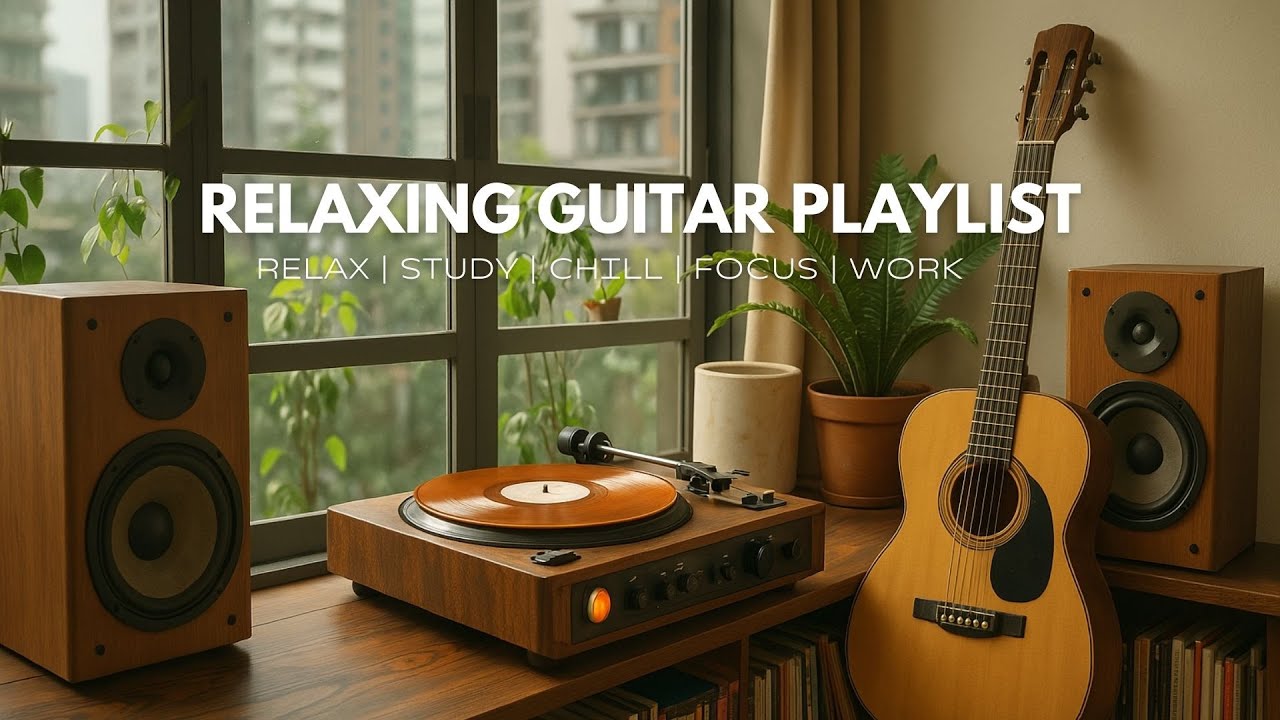 1 Hour Relax Guitar Music for Focus, Study & Work - YouTube