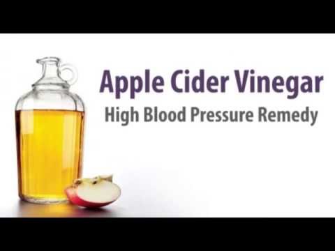Apple Cider Vinegar High Blood Pressure Remedy