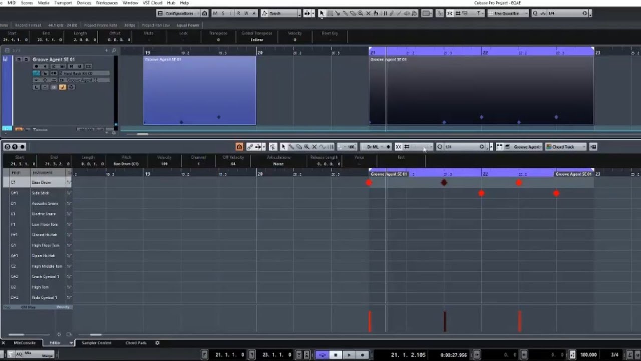 (سلسة الايقاعات للمبتدأين وطرق التعامل معها في كيوبيس-1)
