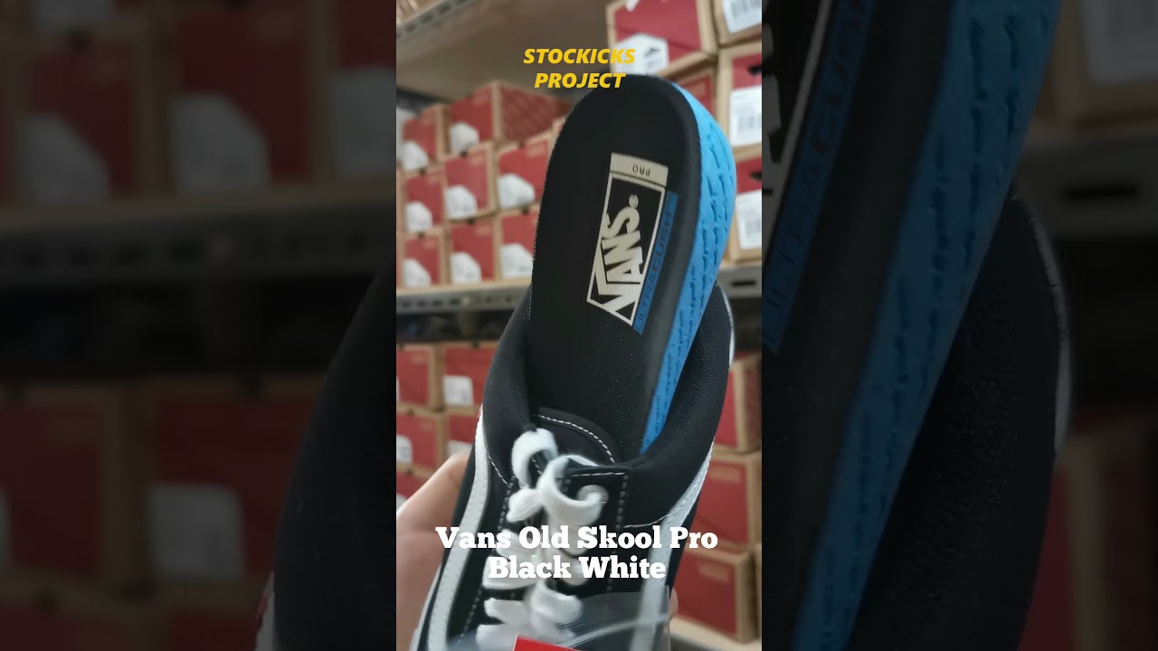 Vans Old Skool Pro Black White Original I Original Sneakers Review
