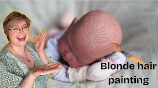 Following Christine Woolley's Blonde Hair Tutorial for the first time!