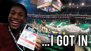 Sneaking into the NBA FINALS (BANNED FOR LIFE)