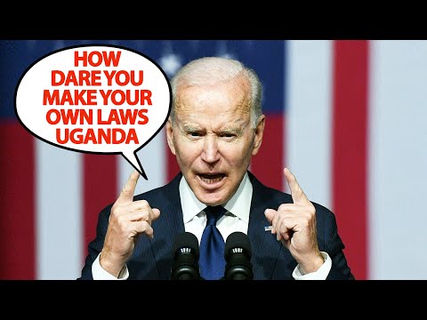 Uganda youths protest US President Joe Biden sanction threats for Anti-gay Law