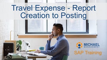 Travel Expense - Report Creation to Posting