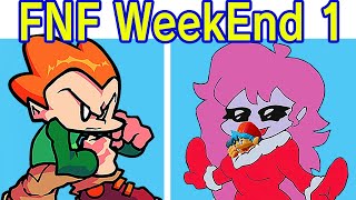 Friday Night Funkin' Update | Semana WeekEnd 1 + Escenas (Actualización) (BF/GF/Pico) (not Week 8)