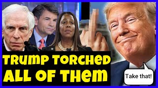 Breaking News! President Trump torches Letitia James & NY Judge Engoron post Appeal vicotry!