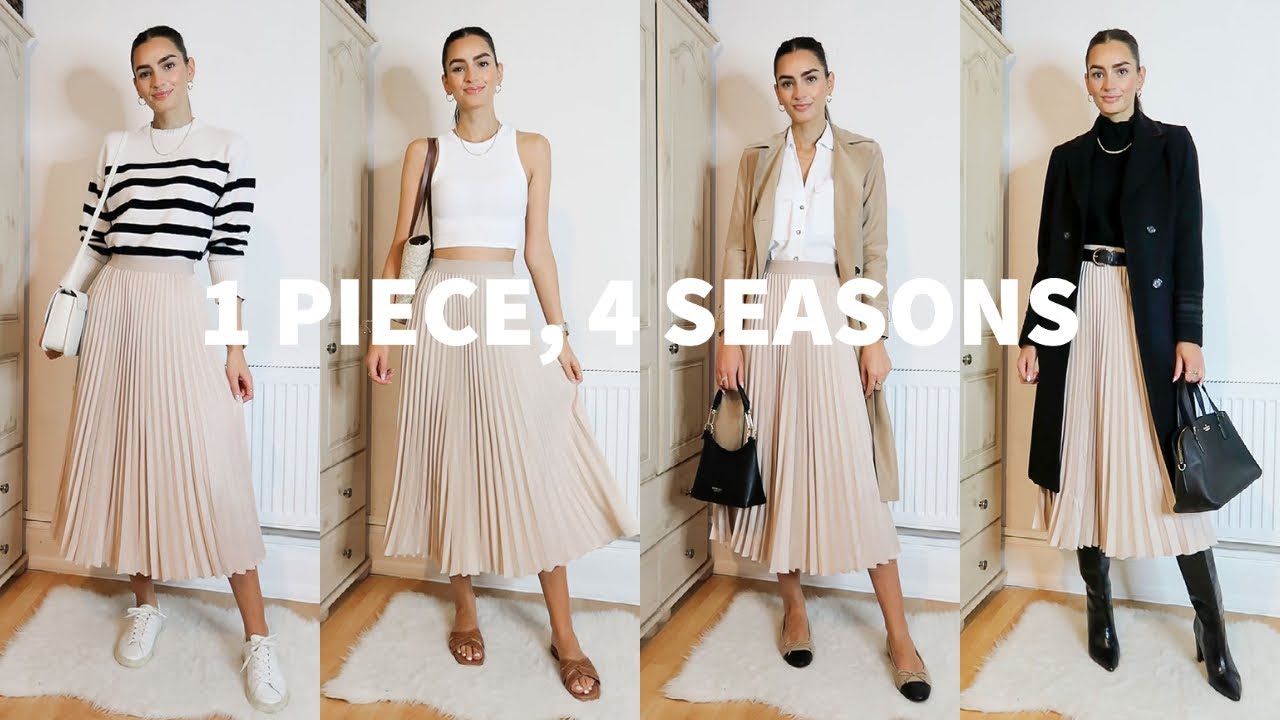 Styling a Pleated Skirt for Every Season