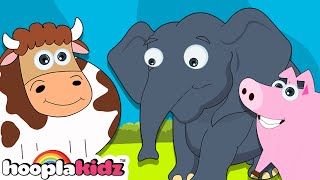 Hooplakidz | Animal Sounds Song | Sound Of Animals Ep 102