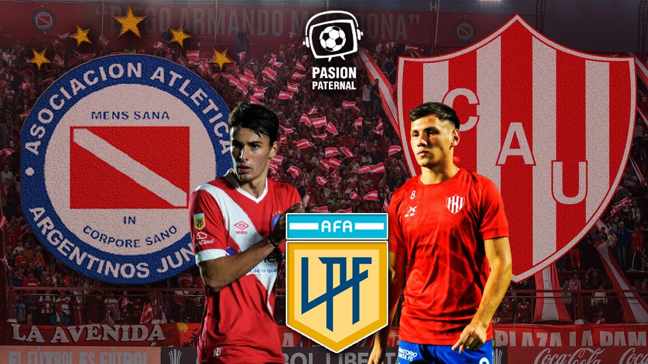 ARGENTINOS JUNIORS vs UNIÓN DE SANTA FE EN VIVO desde el DAM - Liga ...