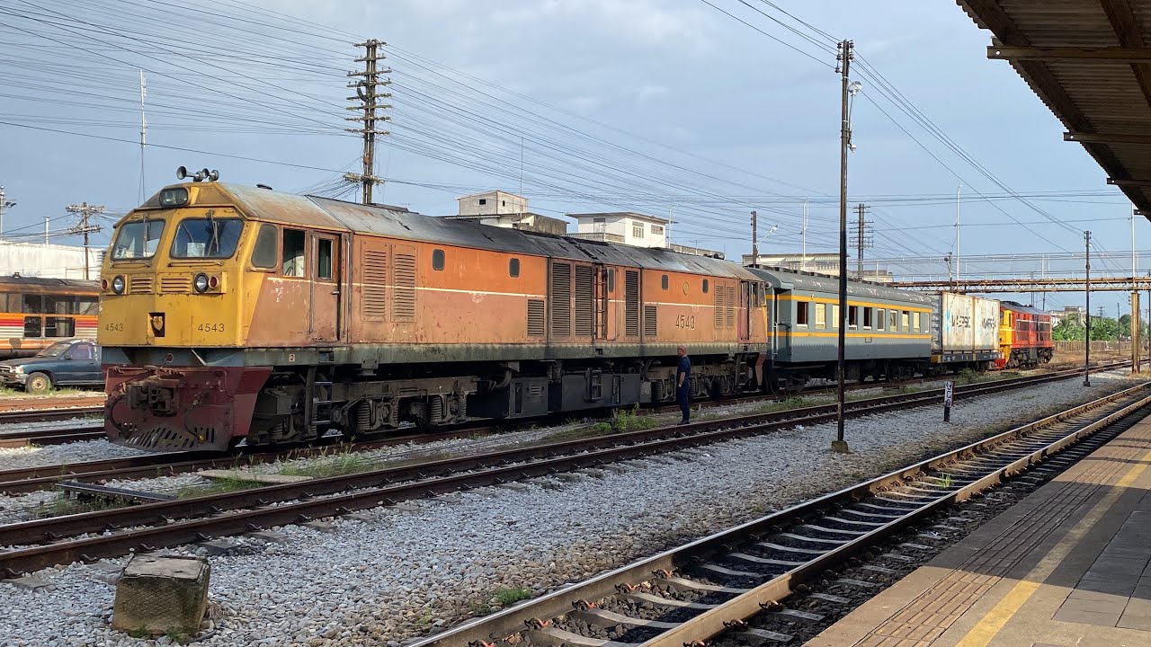 [SRT] รถไฟสายใต้ในช่วงเช้าที่สุราษฎร์ธานีและเยี่ยมชมสถานีทุ่งโพธิ์และคลองไทรที่ปรับปรุงใหม่จากเดิม