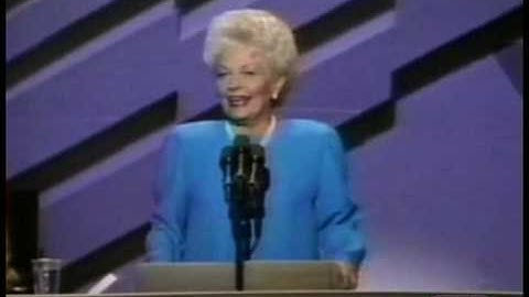 Governor Ann Richards Keynote Address to the 1988 Democratic National Convention