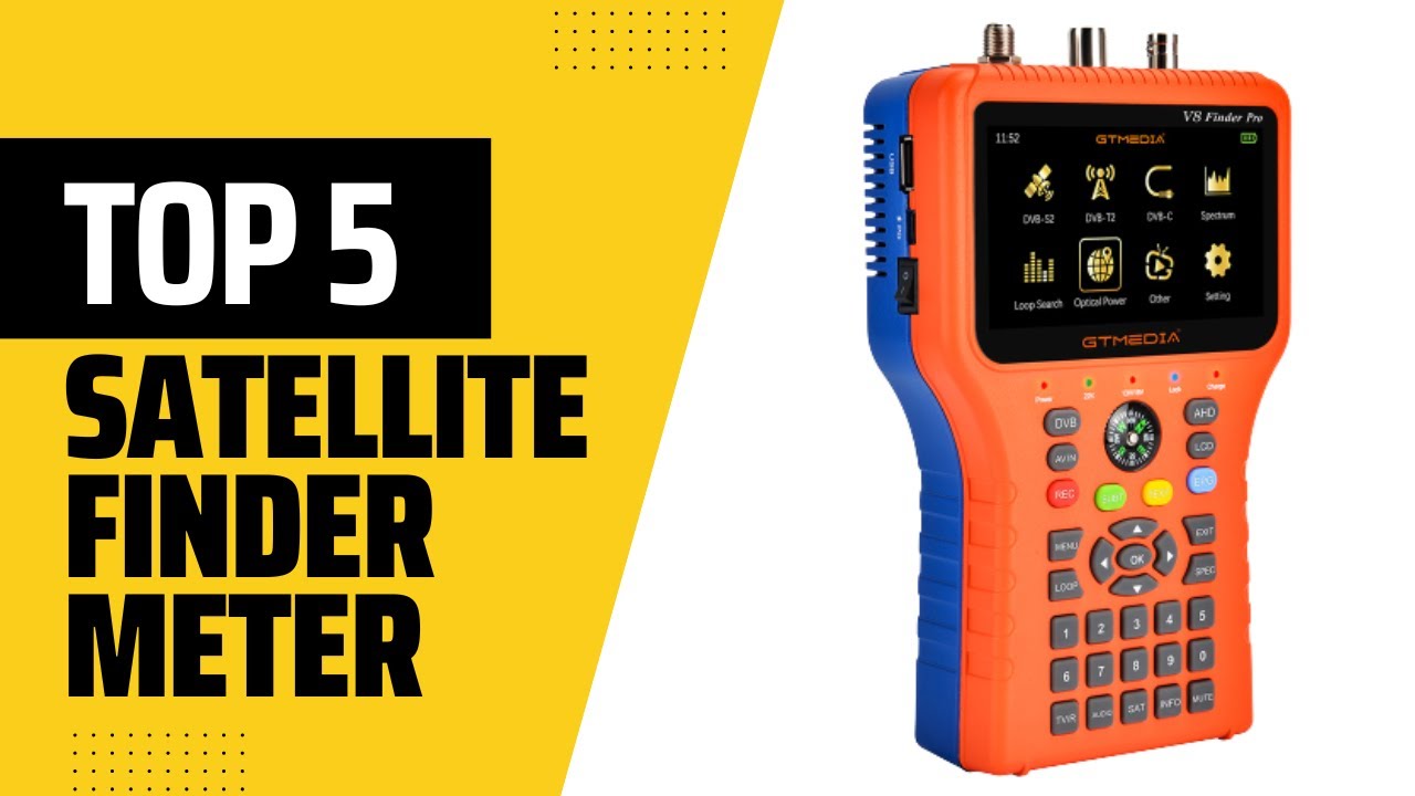 Top 5 Best Satellite Finder Meter In 2023  5 Best Digital Satellite Finder  of 2023 