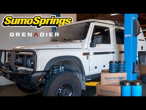 INEOS Grenadier Gets a SumoSprings Upgrade! | Test Fit & Install