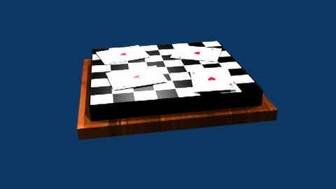 Blender: Chessboard + Cards