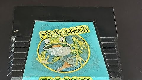 Play Video Games: Frogger Atari 5200