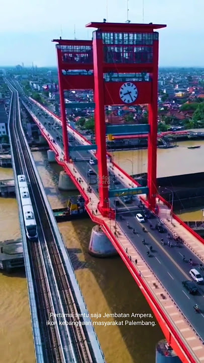 Bukan Hanya Ampera! Inilah 6 Jembatan Legendaris yang Membelah Kota Palembang!!! Part 1