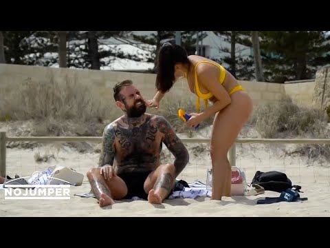 Adam22 & Lena The Plug Australian Beach Vlog