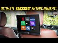 Seventour 14 inch android portable car headrest tablet for back seat entertaiment  review
