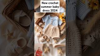 Crochet 🧶 baby summer dress #shortvideo #youtubeshort