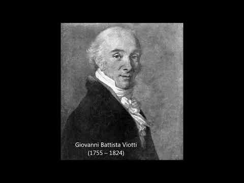 Giovanni Battista Viotti - Il vero autore de "La Marsigliese" - Tema e variazioni in DO maggiore