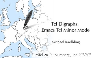 EuroTcl2019: Tcl Digraphs, Emacs Tcl Minor Mode (Michael Kaelbling)