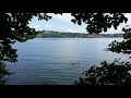 Spaziergang von Dettingen-Wallhausen bei Konstanz über den Burghof entlang des Überlinger Sees