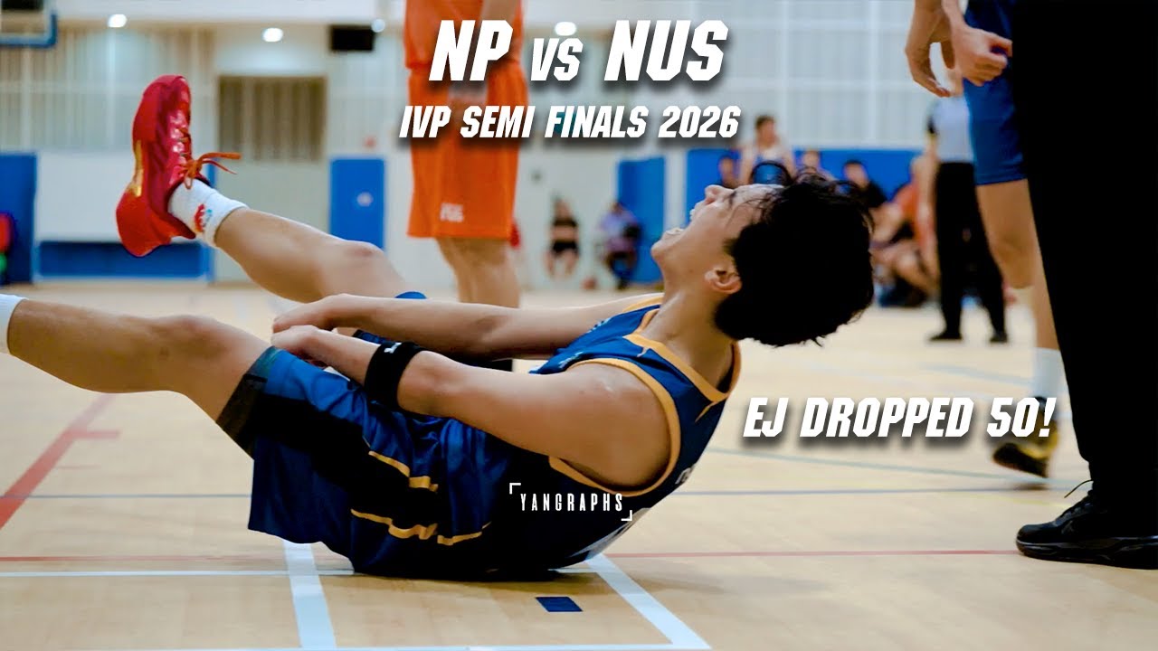 EJ DROPPED 50 VS NUS 🤯 🤯 | NGEE ANN vs NUS IVP 2026 SEMI FINALS FULL HIGHLIGHTS
