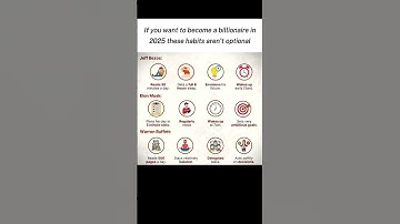 Billionaire Habits 2025 🚀 | Elon Musk, Jeff Bezos & Warren Buffett Daily Routine