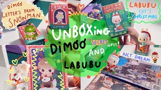 UNBOXING| DIMOO letters from Snowman / Labubu let's christmas /ได้ Secret อีกแล้วครับท่าน! 🎄🎅🏻✨🌟