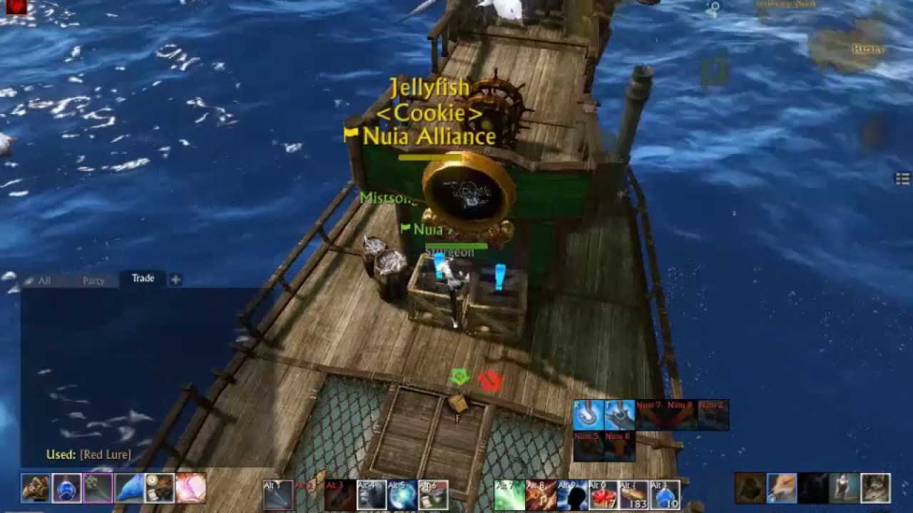 Archeage Fishing trip with a fishing boat 60 gold YouTube