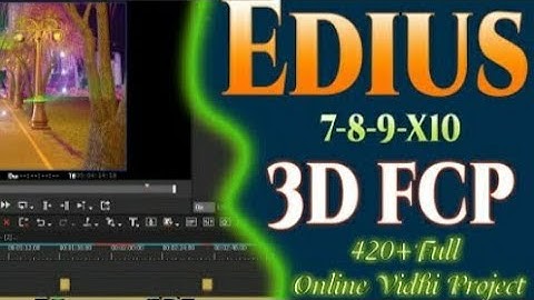 Top 420 FCP 3D Prpject Bit ToBit2023 ! Edius Fcp Project ! FCP 3D Online Vidhi Project ! Editing JP!