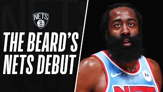 James Harden's HISTORIC Brooklyn Debut | 32 PTS, 12 REB, 14 AST 🙌