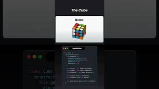 🎲 Building a 3D Rubik's Cube with JavaScript & Three.js! 💻#Subscribe #Like #programming