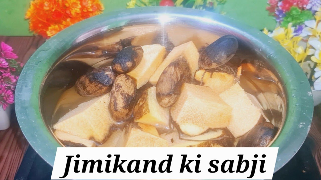 Jimikand ki sabji ,Suran ke sabji ,Elephant foot yam curry