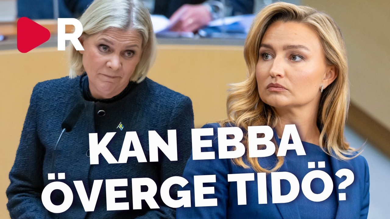 Riks Live: Kan Ebba regera med Magdalena Andersson? 2026-04-21 14:38