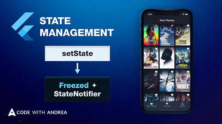 Flutter State Management: Going from setState to Freezed & StateNotifier with Provider